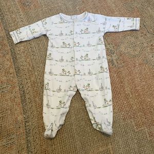 Kissy kissy Noah’s ark footie